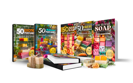 +1130 Ultimate Soap Making Recipes + 5 FREE Guides